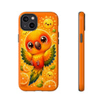 Sun Conure Kawaii Citrus Art Tough Phone Case