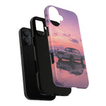 Silver Hakosuka Skyline Mirror Lake Tough Phone Case