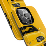 Yellow Supra Phone Case, MK4 90s JDM Legend Tough Protective Cover for Men