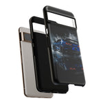 Camaro ZL1 Phone Case, Blue Track Smoke Studio Cover