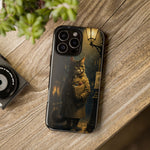 Dapper Cat Detective phone case | Tough Cases