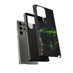 Camaro ZL1 Neon Green Muscle Car phone case | Tough Cover