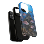 Snapper Reef Phone Case, Sunlit School Ocean Fishing Tough Cover
