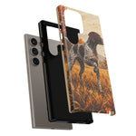 German Shorthaired Pointer Pointing Art Tough Phone Case