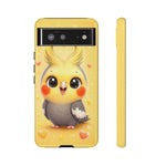 Cockatiel Kawaii Heart Crest Art Tough Phone Case