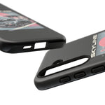 R34 Skyline GT-R Sakura Mountain JDM Tough Phone Case Gift