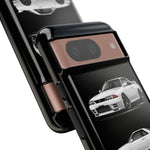 R32 Skyline Phone Case White, Three-View Vector Cover, Gift GTR Fans
