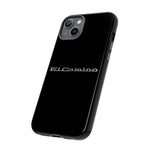 El Camino Chrome Fender Emblem Tough Phone Case Cover Gift Art
