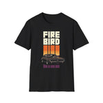 Firebird Retro Sunset Car T-Shirt Classic Muscle Graphic Tee