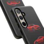 Red 370Z Sports Coupe Tough Phone Case for JDM Enthusiasts