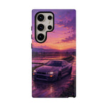 Sunset Skyline R34 Car Phone Case | Tough Phone Case
