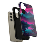 2 Rounds Canada Retina Artwork Vaporwave Phone Case – Landscape Aesthetic