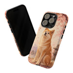 Akita Cherry Blossom Phone Case Sakura Dog Lover Gift