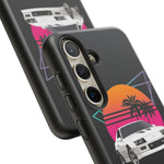 Retro IROC-Z Camaro phone case | 80s sunset palm car design