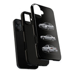 Silver Prelude Sports Coupe Tough Phone Case for JDM Fans