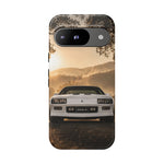 Camaro IROC-Z Phone Case, White 88 Foggy Country Road Cover
