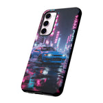 Skyline GT-R Tokyo Rain JDM Night Art Tough Phone Case