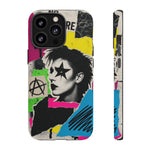 Punk Rock Star Phone Case | Graffiti Collage Anarchy Design