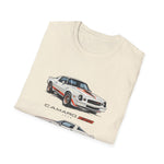 1979 Camaro Z28 Triple-View Illustration T-Shirt | Classic Muscle Car Tee