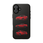 Red MR2 JDM Sports Car Phone Case Tough Multi View