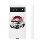NSX Retro Mount Fuji Illustration JDM phone case | Tough Cover