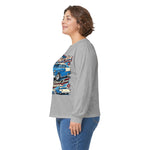 1955 Bel Air Classic Car Long Sleeve Tee | Retro Hotrod Design