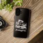 Integra Type R White JDM Collage Tough Phone Case Cover Gift