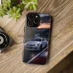 Skyline GT-R R34 White Nurburgring Speed Art Tough Phone Case