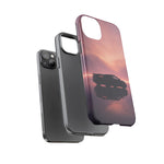 C8 Corvette Silhouette Pastel Horizon Case