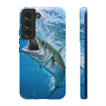 Spanish Mackerel Strike Phone Case Saltwater Fishing Gift for Anglers