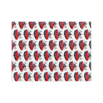1955 Thunderbird Red Microfiber Throw Blanket Classic Car Gift