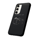 1987 IROC-Z Black Reflection Muscle Tough Phone Case Cover Art