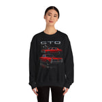 1966 GTO Crewneck Sweatshirt Classic Muscle Car Vintage Style
