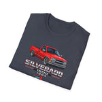 Classic Red 1994 Silverado 1500 Pickup T-Shirt | Truck Illustration