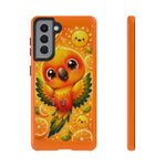 Sun Conure Kawaii Citrus Art Tough Phone Case