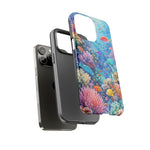 Underwater Coral Reef Phone Case | Colorful Tropical Fish Ocean Scene