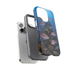Snapper Reef Phone Case, Sunlit School Ocean Fishing Tough Cover