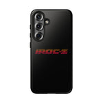 Camaro IROC-Z Retro Sunset Stripe Emblem Tough Phone Case Cover Gift