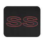 1990s Red Outline SS Logo Mouse Pad | Camaro Desk Mat