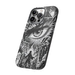 Manga Speed Lines Art Tough Phone Case