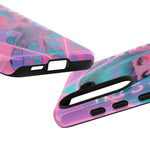 Neon Cyber Geisha phone case | Tough Case