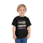 Miami IROC‑Z Camaro Toddler T‑Shirt – 80s White F‑Body Muscle Car Tee