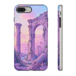 Roman Ruins Pastel Sky Vaporwave Art Tough Phone Case