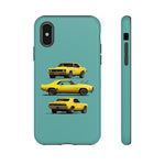 1969 Camaro SS Yellow Triple View Tough Phone Case Cover Gift
