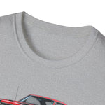 1967 Red GTX Muscle Car T-Shirt | Classic Auto Vintage Trio Tee
