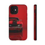 Red 1969 Camaro SS Phone Case, Vintage Muscle Car Protective Cover