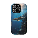 Cobia Reef Phone Case, Shaft of Light Ocean Fishing Tough Cover