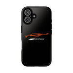 Orange C8 Z06 Phone Case for Chevy Fans, Tough Protective Cover