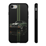 Nova SS Phone Case, Green 396 Muscle Car Stripe Studio Cover