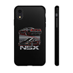 NSX Dual View Black Red JDM Sports Car Tough Phone Case Gift